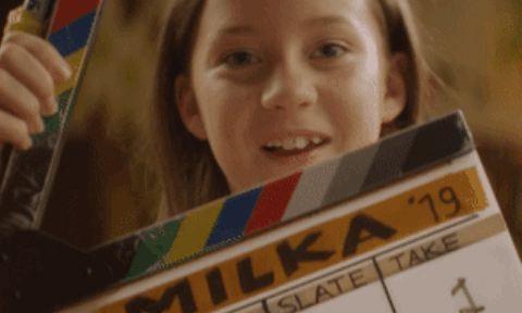 Behind the scenes voor Milka kerst commercial